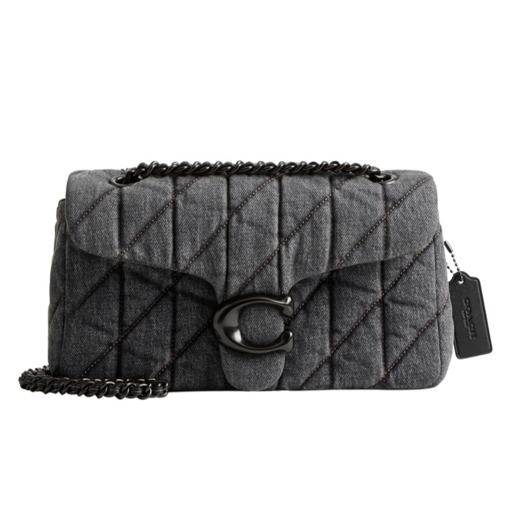 COACH TABBY SHOULDER BAG 26 in DENIM QUILTING